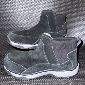 L.L. Bean Tek 2.5 Boots Black Suede Pull On Winter Casual Shoes Women’s Size 11